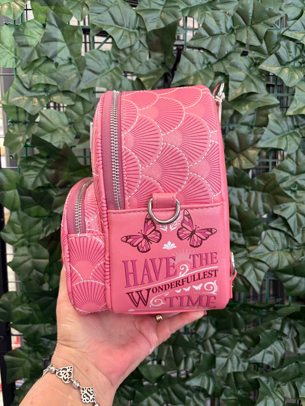 Loungefly Wicked Glinda Convertible Mini Backpack