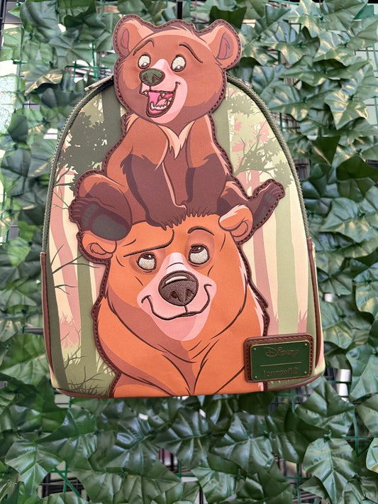 Loungefly Bear Stacked Mini Backpack