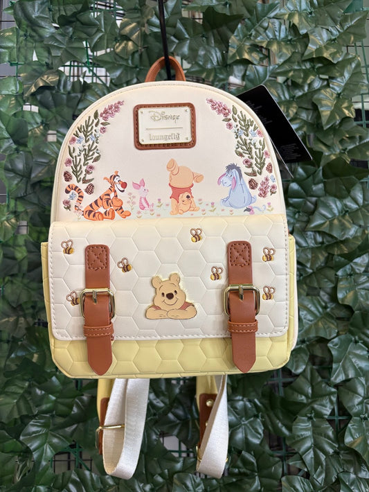 Loungefly Pooh & Friends Honeycomb Mini Backpack
