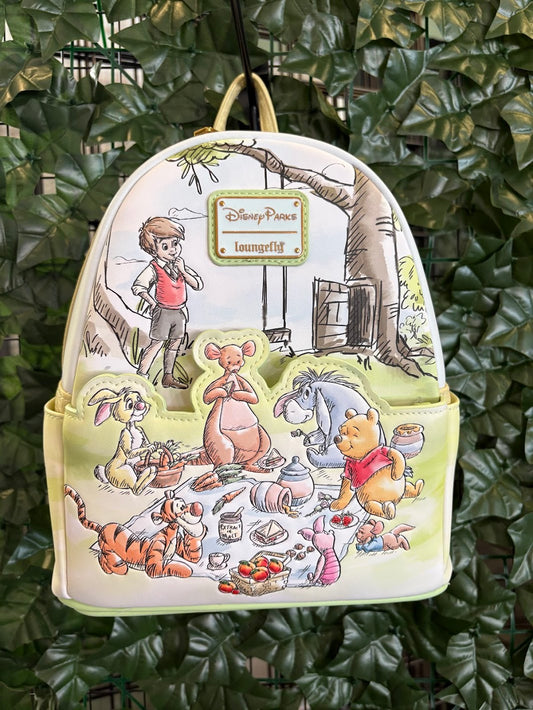 Loungefly Disney Parks Winnie The Pooh & Friends Loungefly Mini Backpack