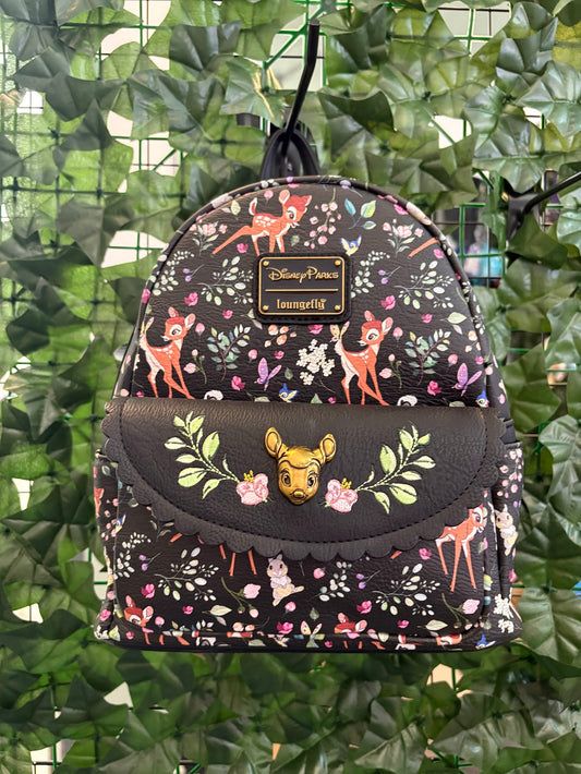 Loungefly Disney Parks Bambi AOP Mini Backpack