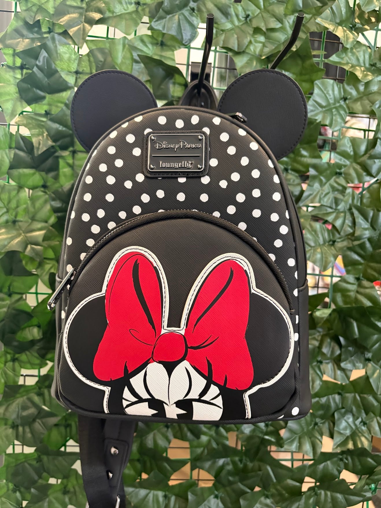 Loungefly Disney Parks Minnie Mouse Polka Dot Mini Backpack