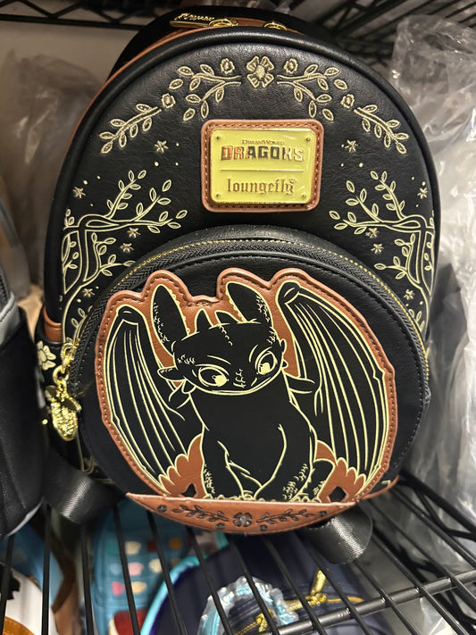 Loungefly Dreamworks Toothless Mini Backpack - Books-A-Million Exclusive