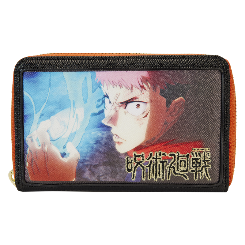 Loungefly Jujutsu Kaisen Yuji Itadori Zip Around Wallet