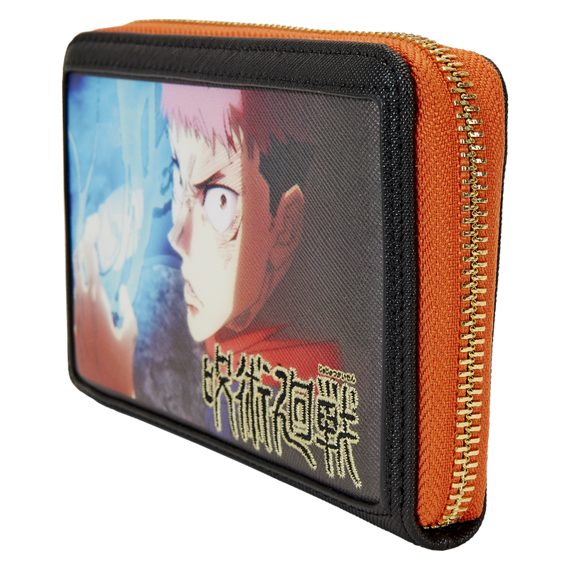 Loungefly Jujutsu Kaisen Yuji Itadori Zip Around Wallet