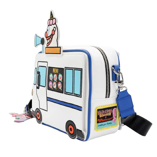 Killer Klowns From Outer Space Jojo's Ice Cream Truck Crossbody Bag with Ray Gun Charm