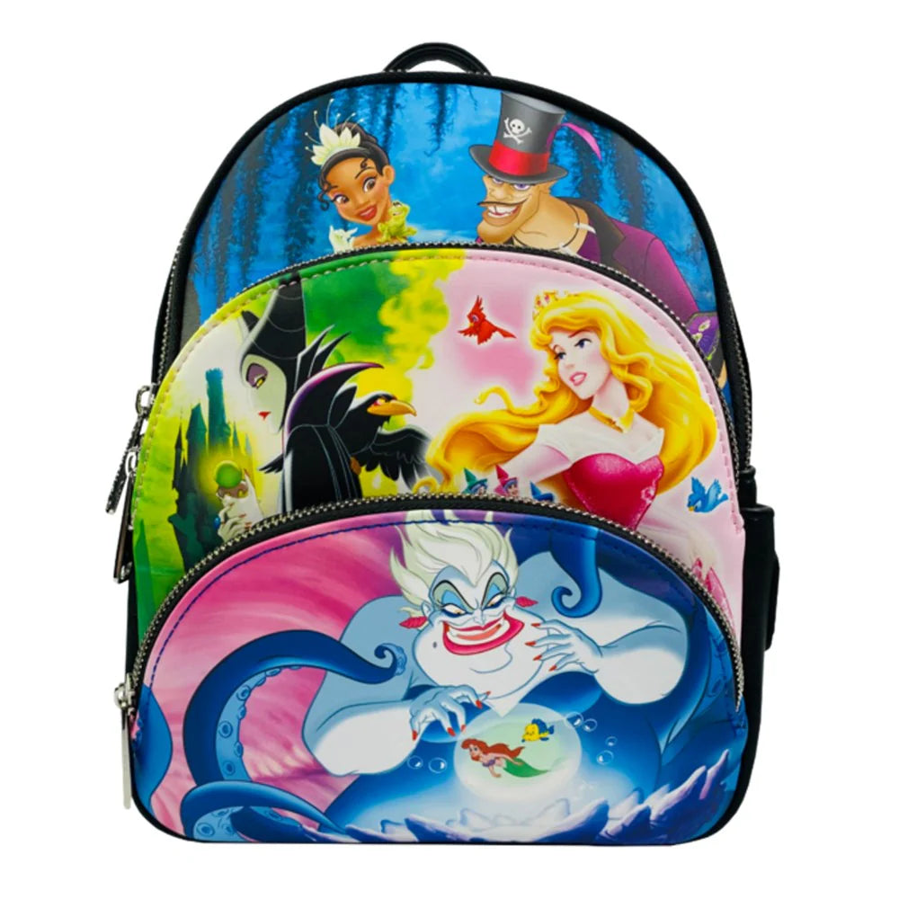 Loungefly Princess Trio Scene Mini Backpack