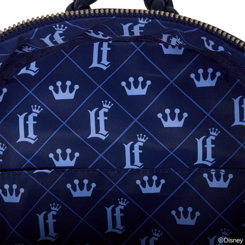 Loungefly Blue Checkered Mini Backpack