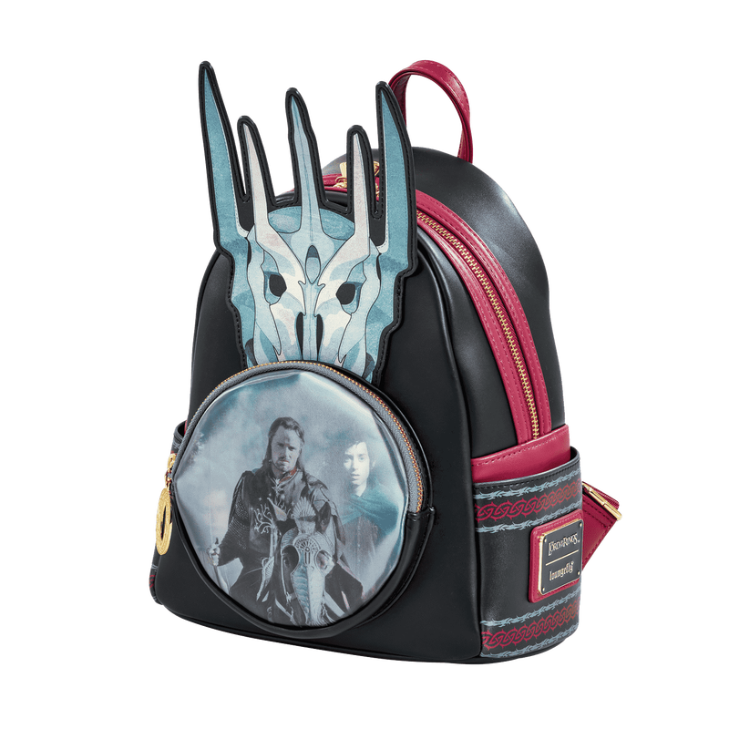 Loungefly Lord of the Rings Sauron Lenticular Mini Backpack