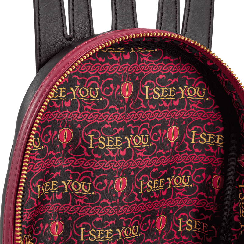 Loungefly Lord of the Rings Sauron Lenticular Mini Backpack