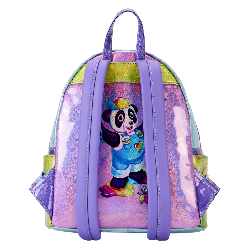 Loungefly Lisa Frank Color Block Mini Backpack