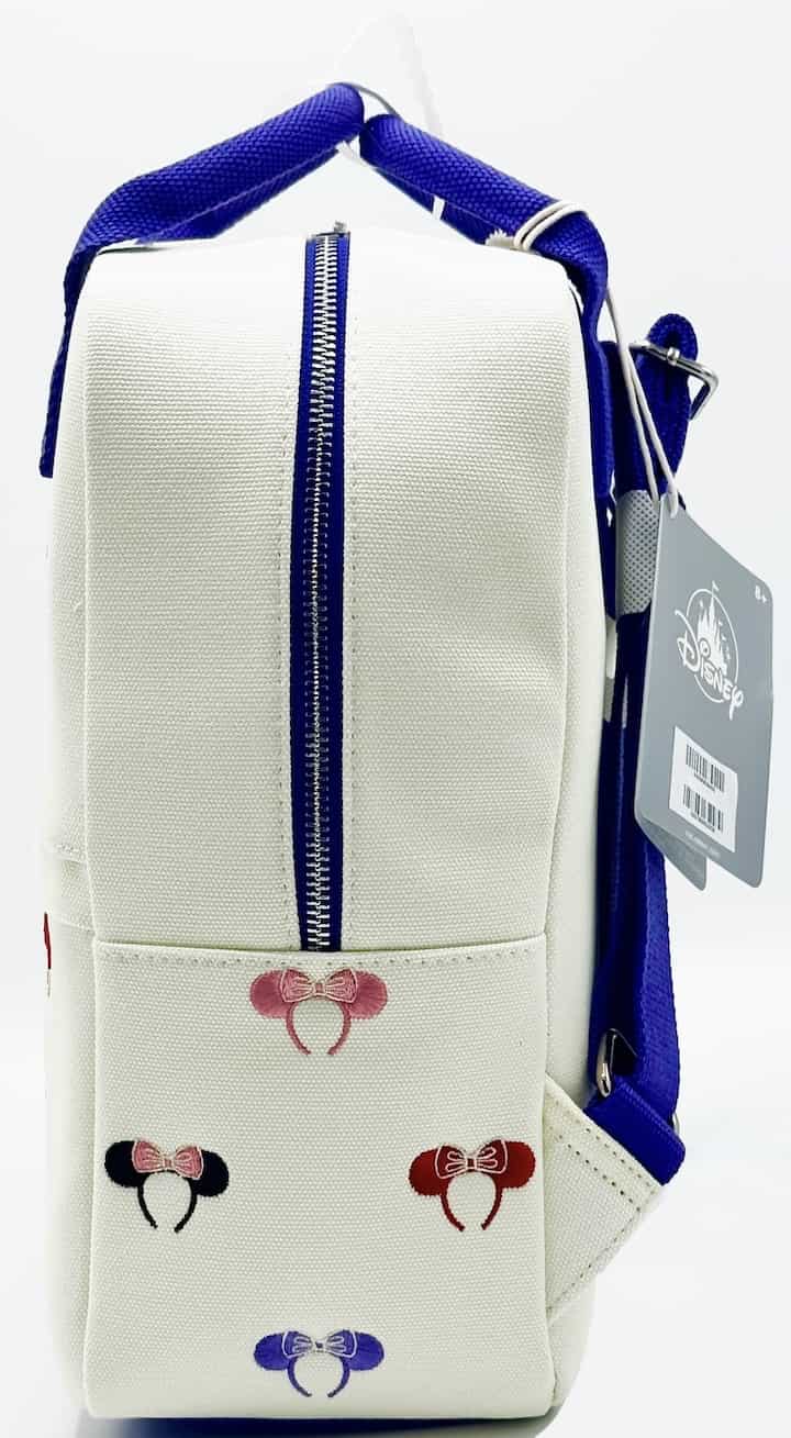 Loungefly Disney Parks Minnie Mouse Ears Headband Canvas Mini Backpack