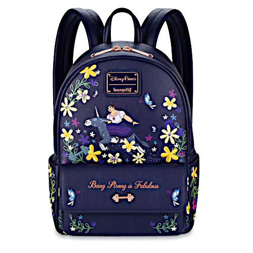 Loungefly Disney Parks Encanto Luisa *Being Strong is Fabulous* Mini Backpack