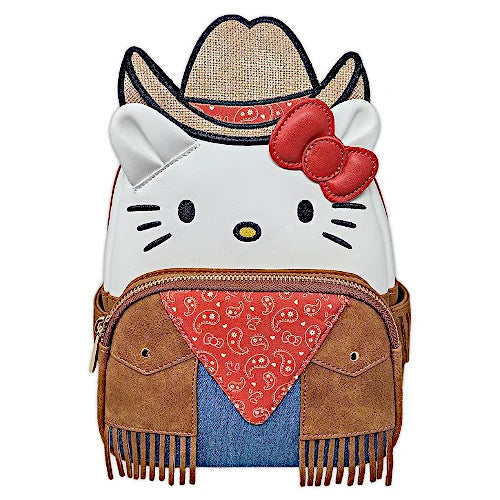 Loungefly Sanrio Hello Kitty Western Cosplay Mini Backpack