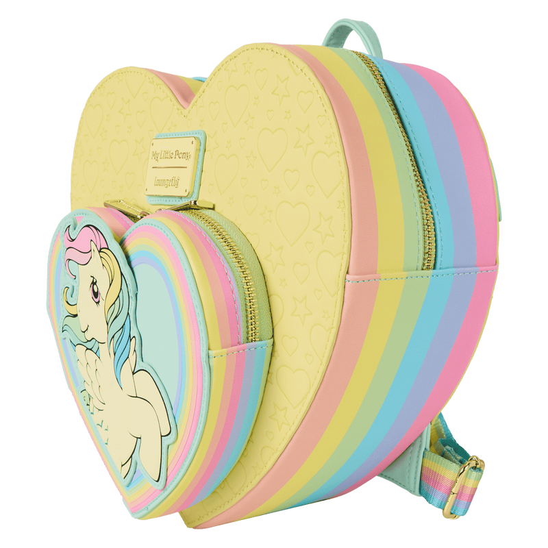 Loungefly My Little Pony Exclusive Sky Dancer Heart Shaped Mini Backpack