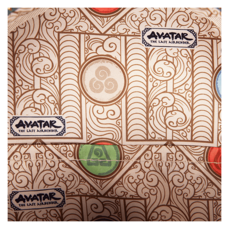 Loungefly Avatar The Last Airbender Aang Glider Staff Mini Backpack