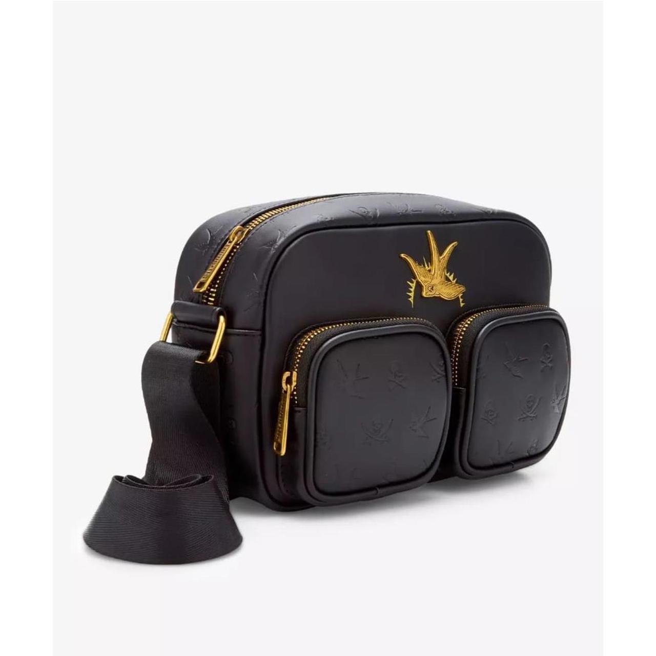 Loungefly Disney Pirates Jack Sparrow Badge Camera Crossbody