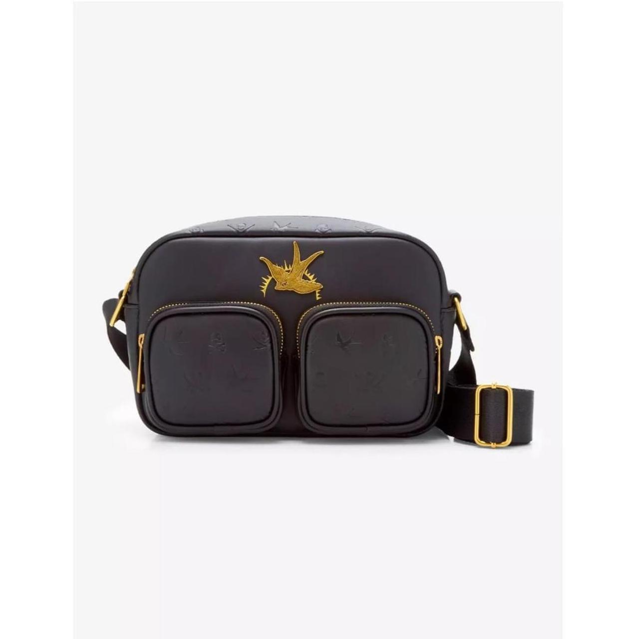 Loungefly Disney Pirates Jack Sparrow Badge Camera Crossbody