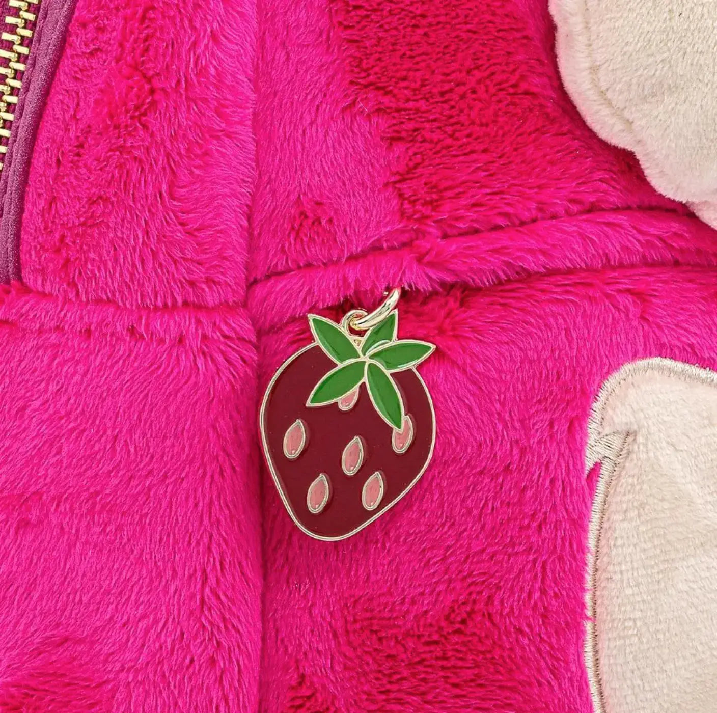 Loungefly Disney Pixar Lotso Sherpa Mini Backpack
