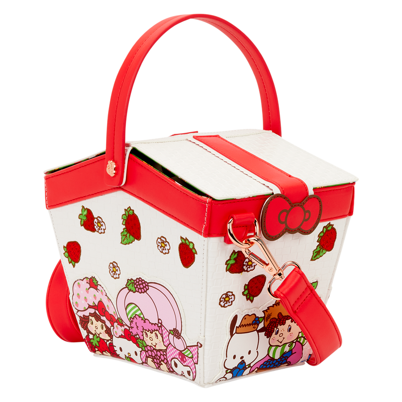 Loungefly Sanrio Hello Kitty & Friends x Strawberry Shortcake Scented Figural Basket Crossbody