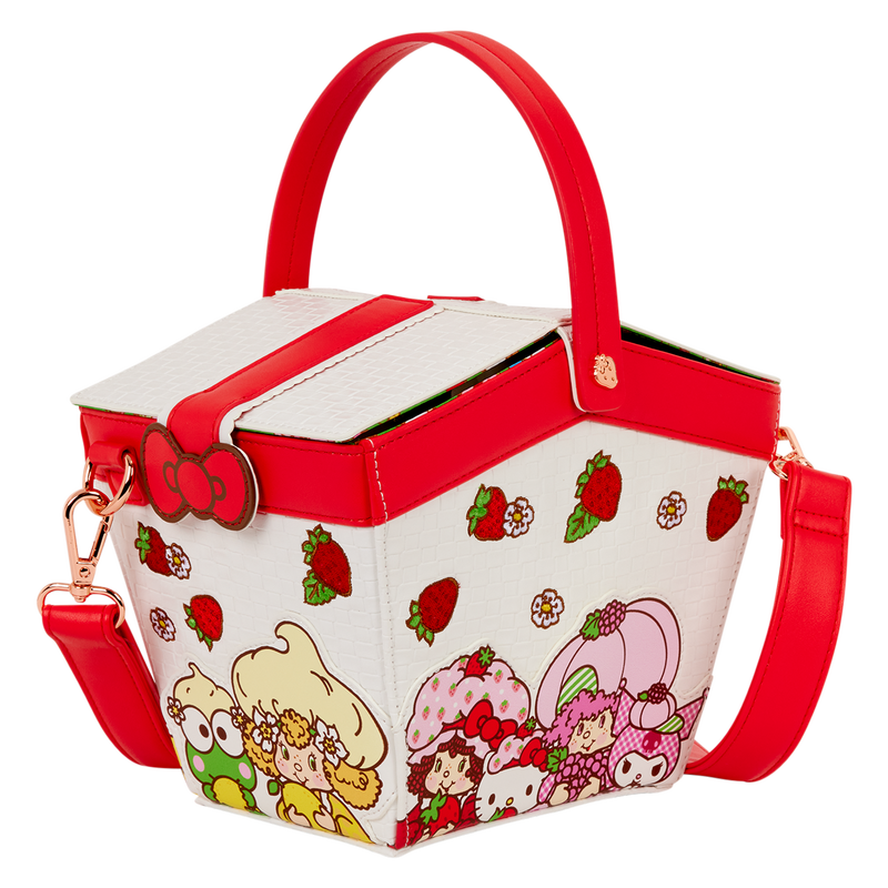Loungefly Sanrio Hello Kitty & Friends x Strawberry Shortcake Scented Figural Basket Crossbody