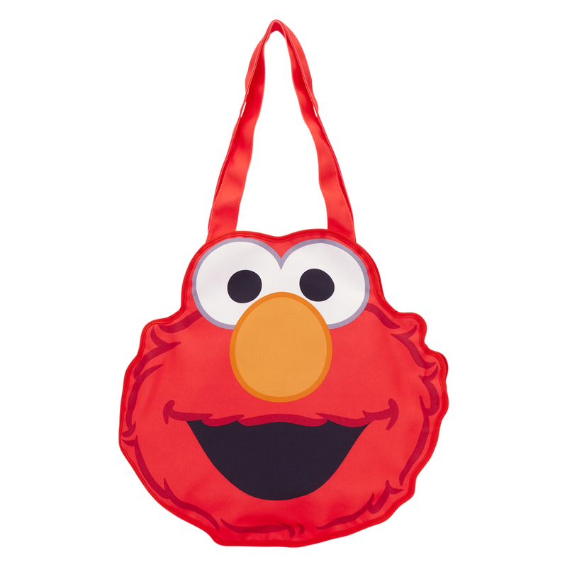 Loungefly Sesame Street Elmo Cosplay Oversized Canvas Tote Bag