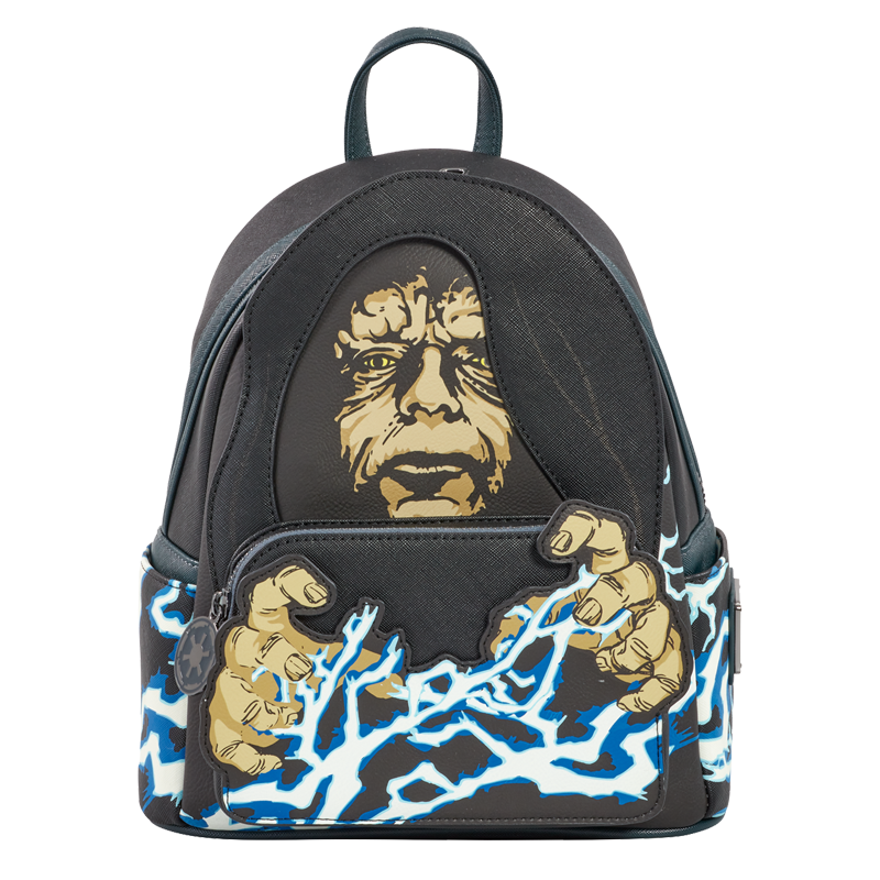 Loungefly Star Wars Emperor Palpatine Force Lightning Mini Backpack