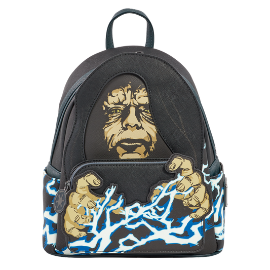 Loungefly Star Wars Emperor Palpatine Force Lightning Mini Backpack