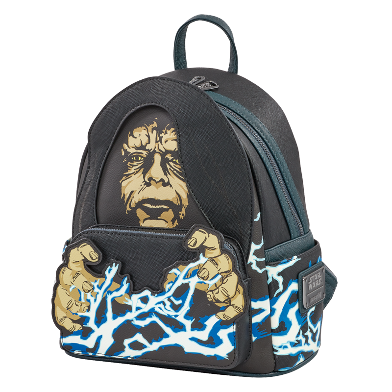 Loungefly Star Wars Emperor Palpatine Force Lightning Mini Backpack