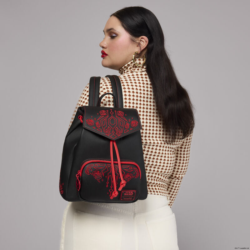 Loungefly Star Wars Darth Maul Drawstring Mini Backpack