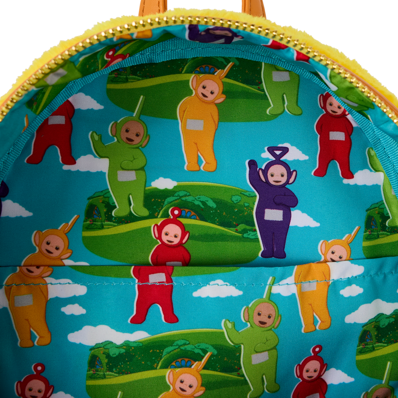Loungefly Teletubbies Laa-Laa Plush Mini Backpack - Light Up