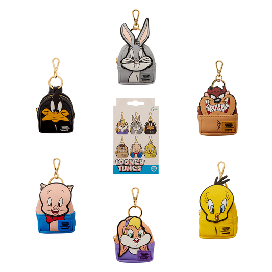 Loungefly Looney Tunes Cosplay Mystery Mini Backpack Keychain Charm