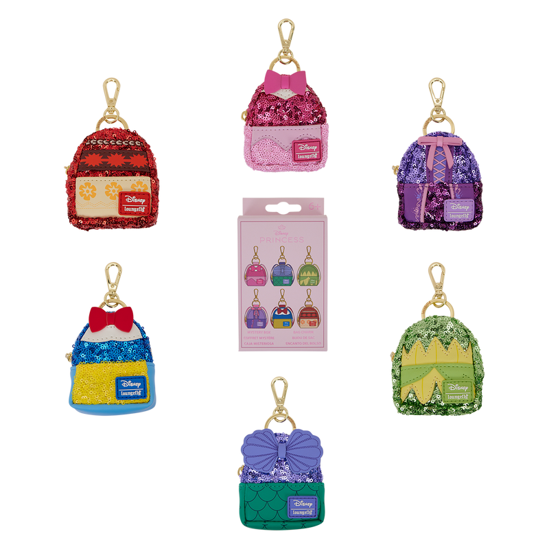 LF SEQUIN PRINCESS MYSTERY BOX BAG CHARMS