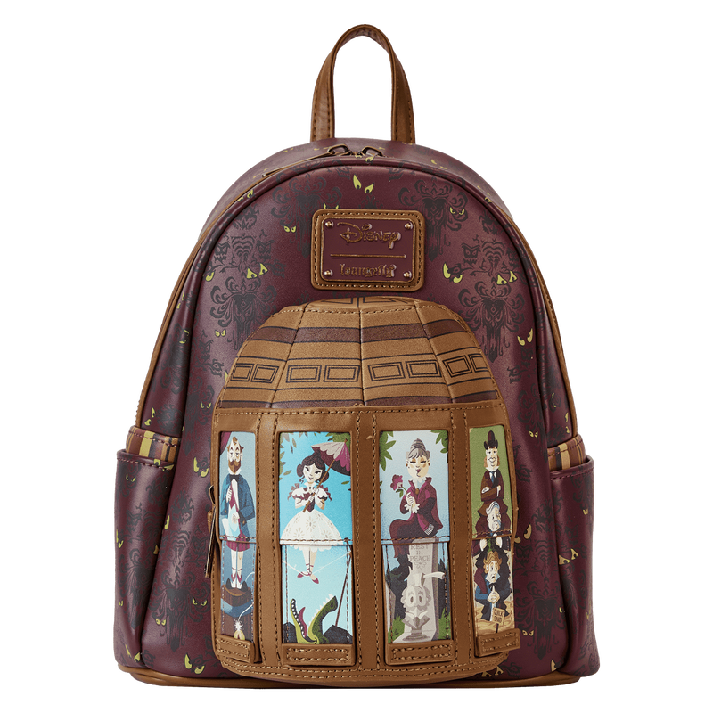 Loungefly Disney Haunted Mansion Stretching Room Portraits Mini Backpack