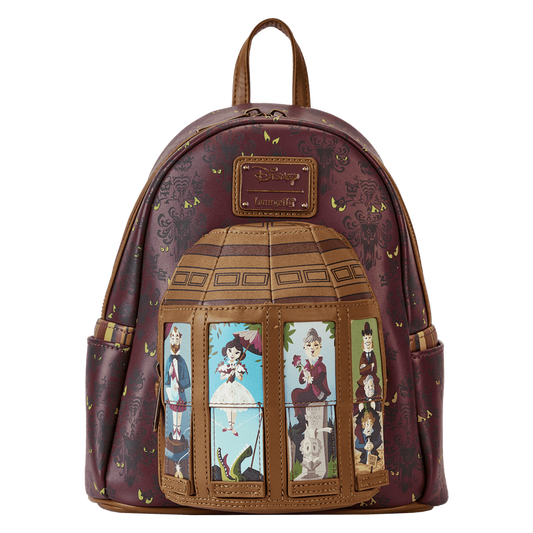 Loungefly Disney Haunted Mansion Stretching Room Portraits Mini Backpack