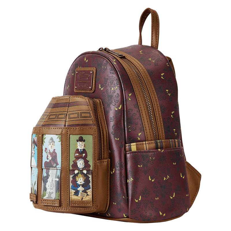 Loungefly Disney Haunted Mansion Stretching Room Portraits Mini Backpack