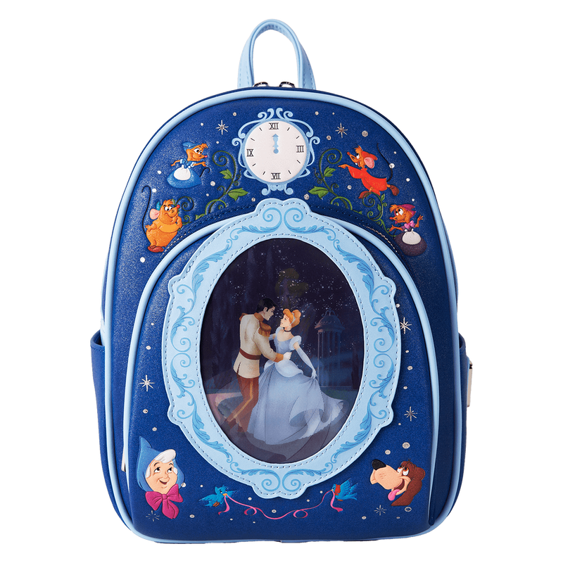 Loungefly Cinderella 75th Anniversary Royal Ball Lenticular Mini Backpack