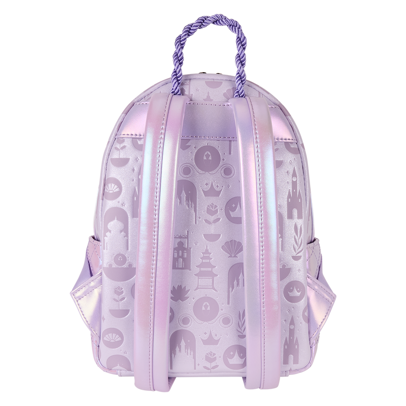 Loungefly Disney Princess Iridescent All-Over Print Mini Backpack