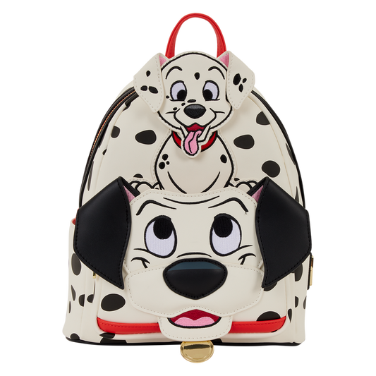 Loungefly 101 Dalmatians Exclusive Pongo & Freckles Mini Backpack