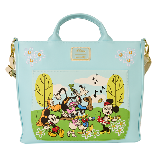 Loungefly Mickey & Friends Park Day Convertible Backpack & Tote Crossbody