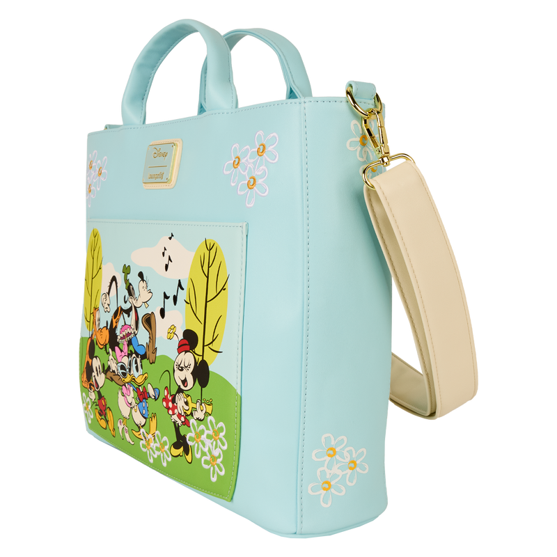 Loungefly Mickey & Friends Park Day Convertible Backpack & Tote Crossbody