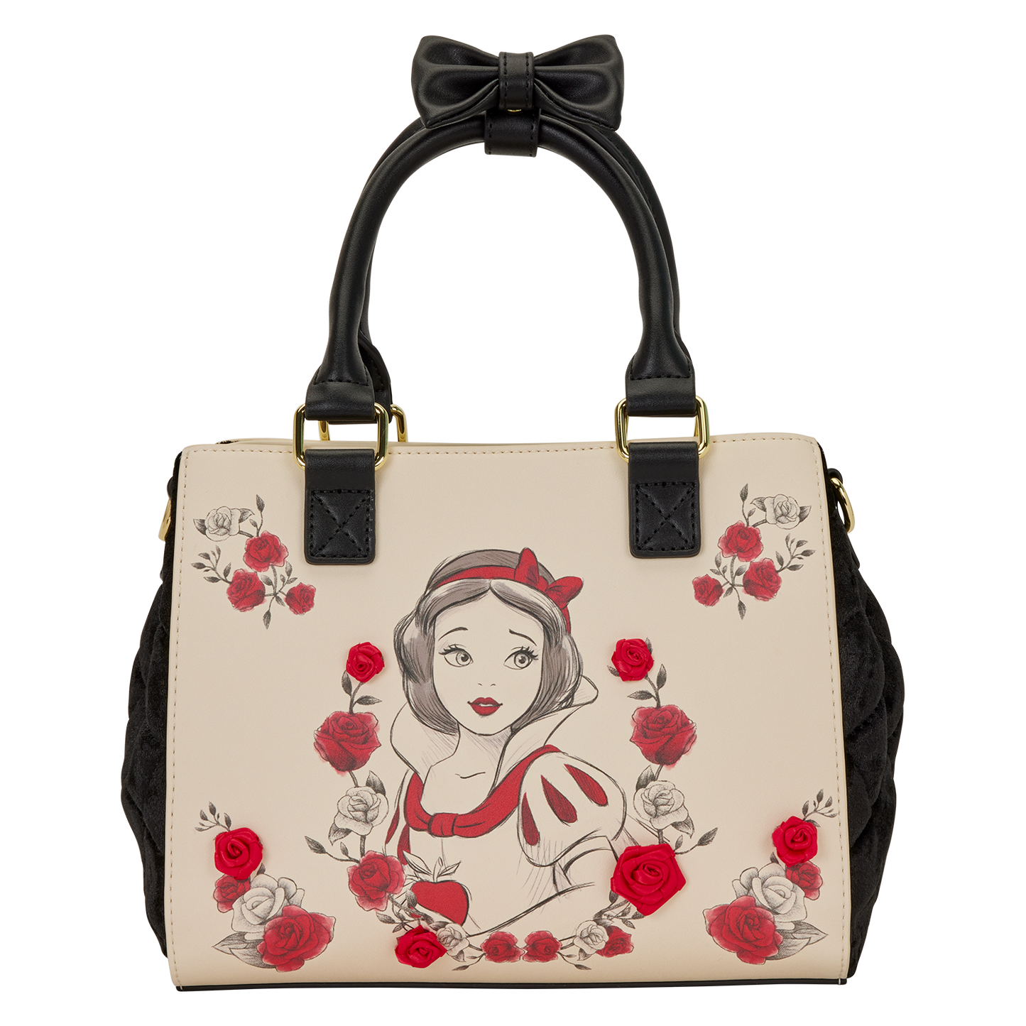 Loungefly Snow White Roses Tote Crossbody Bag