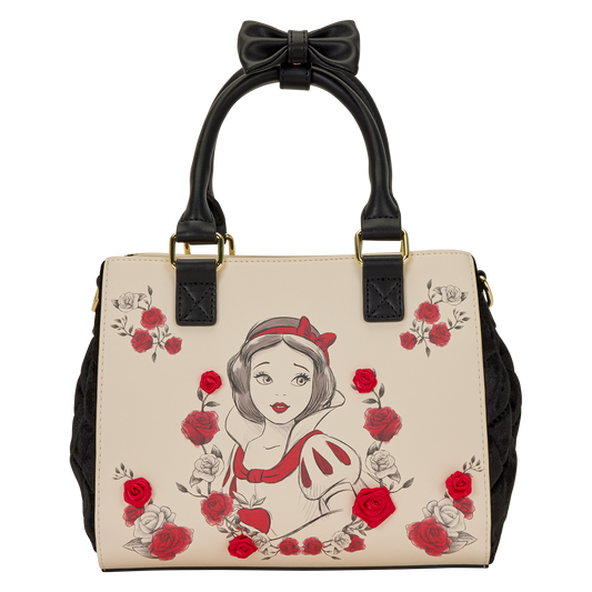 Loungefly Snow White Roses Tote Crossbody Bag