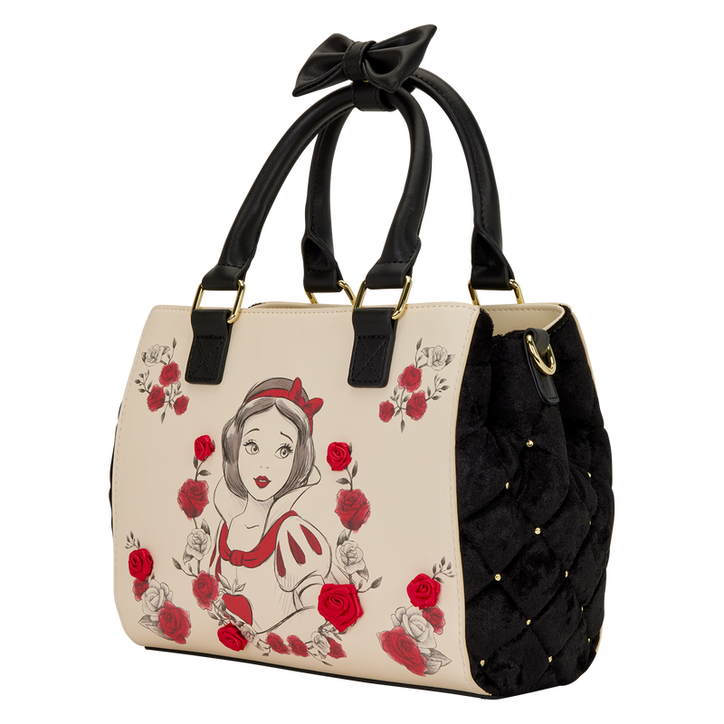 Loungefly Snow White Roses Tote Crossbody Bag