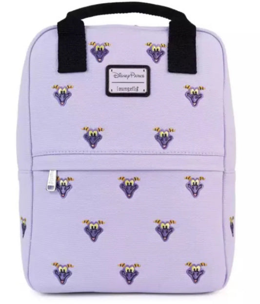 Loungefly Disney Parks Figment Canvas Backpack