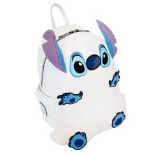 Loungefly Stitch Ghost Costume Figural Glow Mini Backpack