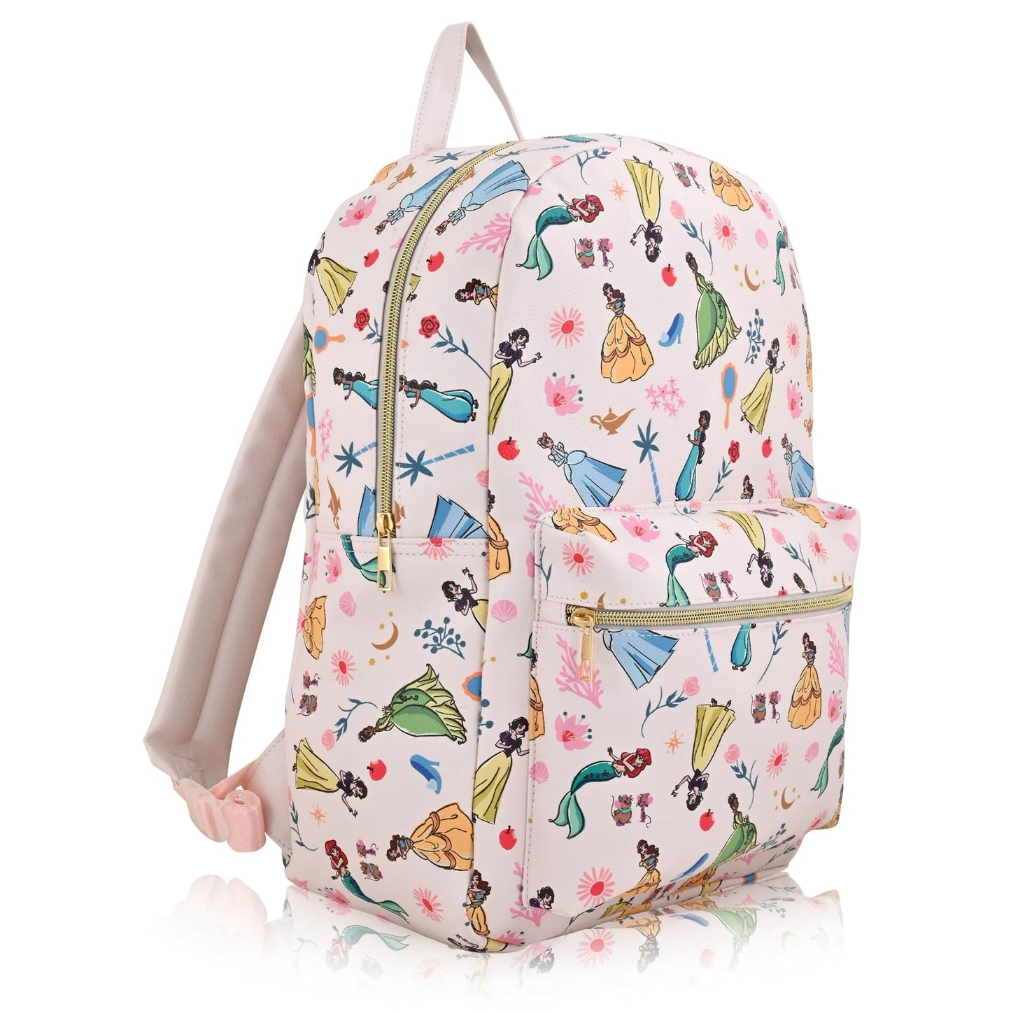 Fast Forward Disney Princesses AOP Full Size Backpack