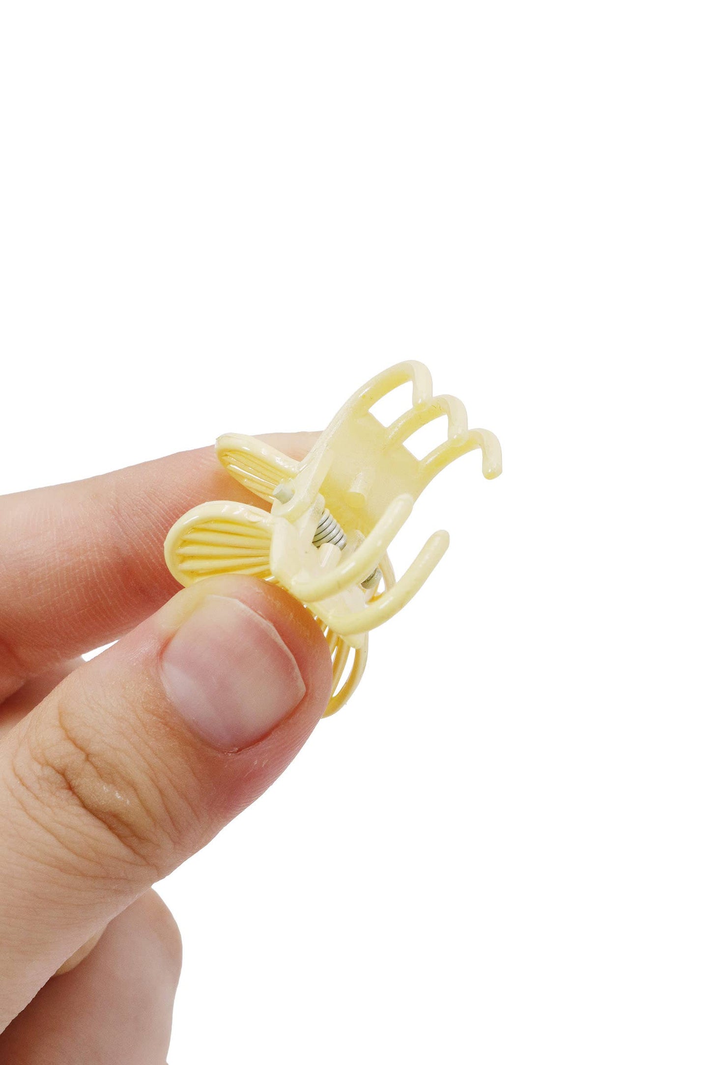 Mini Butterfly Hollow-out Hair Claw - 6 Set: ASSORTED / ONE SIZE