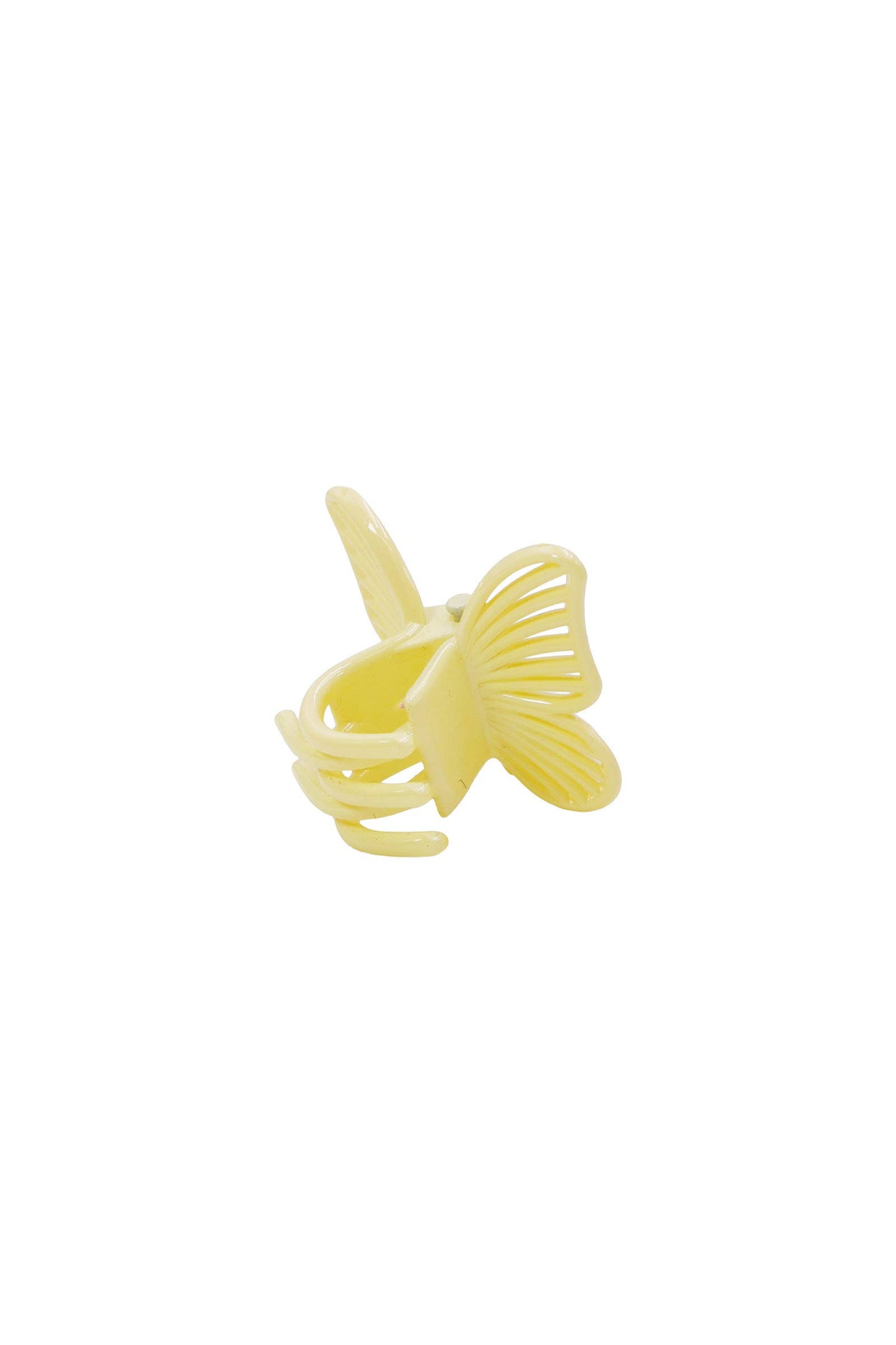 Mini Butterfly Hollow-out Hair Claw - 6 Set: ASSORTED / ONE SIZE