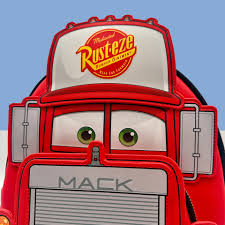 Loungefly Disney Pixar Cars Mack Mini Backpack -  Glow-in-the-Dark